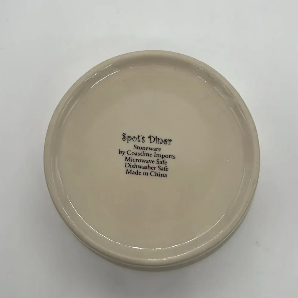 Spot’s Diner Stoneware Bowl 6”